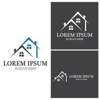 Property and Construction Logo design vector