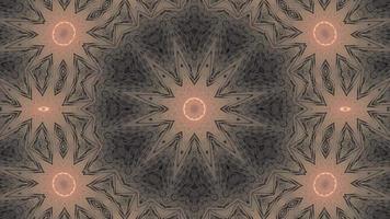 Kaleidoscopic in abstract pattern video