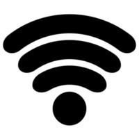 Wi-Fi icon. Wireless network for data transmission and device interconnection. Flat.Doodle sketch. Vector illustration