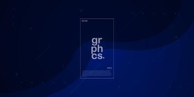 modern elegant blue abstract background geometry for banner, cover, flyer, brochure, poster design, business presentation and website. Eps10 vector