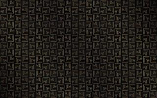 Geometric pattern composed of golden corners. Modern technology abstract background. Vector background with square grid