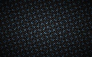 Black abstract background composed of black and blue squares. Modern technology dark design. Geometric vector illustration. Metal mesh texture