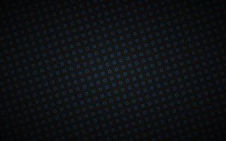 Dark abstract perforated square background. Black and blue mosaic look. Modern geometric vector texture. Simple metallic illustration