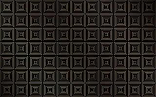 Geometric pattern composed of golden squares. Modern technology abstract background. Vector background with square grid