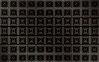 Geometric pattern composed of golden squares. Modern technology abstract background. Vector background with square grid