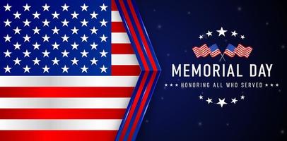 illustration a memorial day backgrounds for website banner, poster corporate, sign business, social media posts, advertising agency, greeting card, ads campaign, advertisement, landing page, header