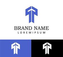 T Letter Logo Design Template vector