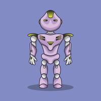 Mecha Mascot RObot Futuristic vector