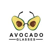 Vector Illustration Of Avocado Fruit Logo Fresh Fruit In Green Color, Available On The Market Can Be For Fruit Juice Or For Body Health, Screen Printing Design, Sticker, Banner, Fruit Company