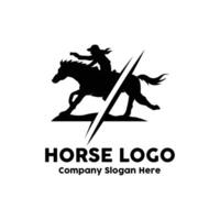 horse logo vector, world sporting event, speed racing, animal design illustration vector