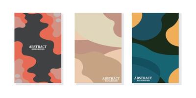 vector wallpaper design in pastel colors, modern style background illustration