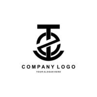 TZ or ZT Font Logo, T and Z Letter Icon Vector, Company Brand Design Illustration, Sticker, Screen Printing vector