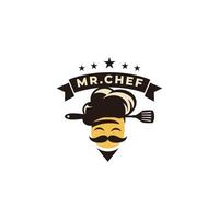 Chef Logo Design Vector Template