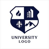 plantilla de vector de diseño de logotipo de educación