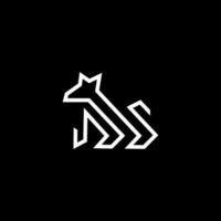 perro animal mascota logo vector ilustración