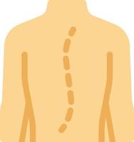 spine vector illustration on a background.Premium quality symbols.vector icons for concept and graphic design.
