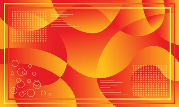 abstract shape vibrant background template for banner, copy space, or landing page vector