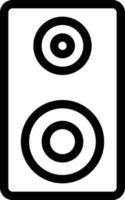 woofer vector illustration on a background.Premium quality symbols.vector icons for concept and graphic design.