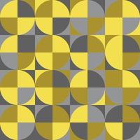 Abstract Geometric Pattern Background Circle and Square vector
