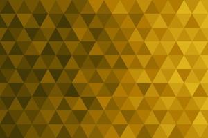 Gradient Golden Triangle Abstract Background vector