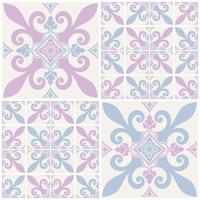 Background Decorative Patterns Applied Thai Art Style vector