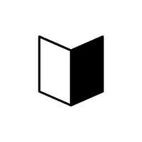 Book, Read, Library, Study Solid Line Icon Vector Illustration Logo Template. Suitable For Many Purposes.