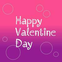 Special valentines day greeting template. vector