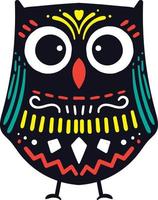 Cute Owl Illustration vector