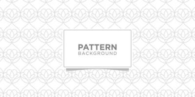 ornate leaves line seamless pattern on gray background design vector
