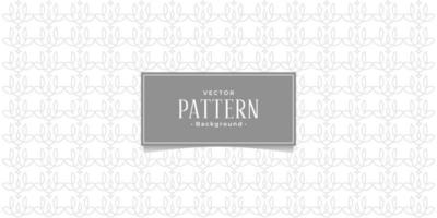 seamless flower pattern oriental style, grey and white colors, vector pattern background.