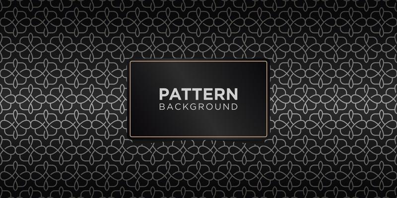 Linear ornament ,monochrome geometric seamless pattern background texture in arabic style.