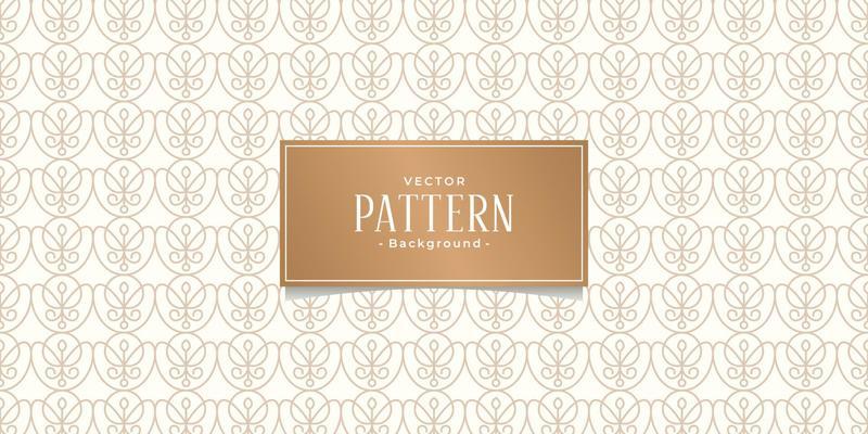 Abstract seamless geometric floral pattern oriental style Premium Vector