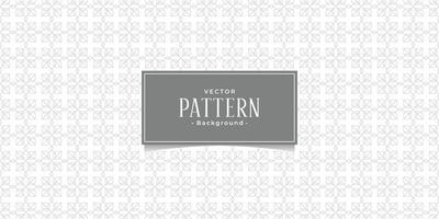 Linear seamless flower pattern oriental style, grey and white colors, vector pattern background.