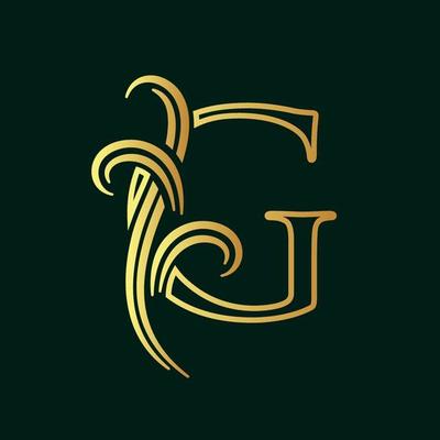 Elegant Initial G Line