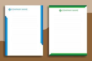 Letterhead for a company or social institution vector