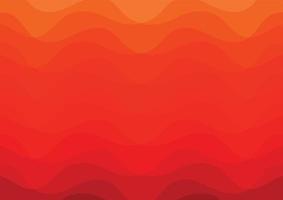 Abstract line art color background Lush Lava,red vector