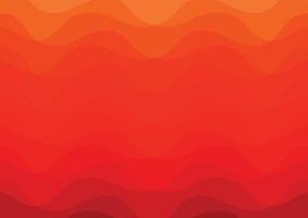 Abstract line art color background Lush Lava,red vector