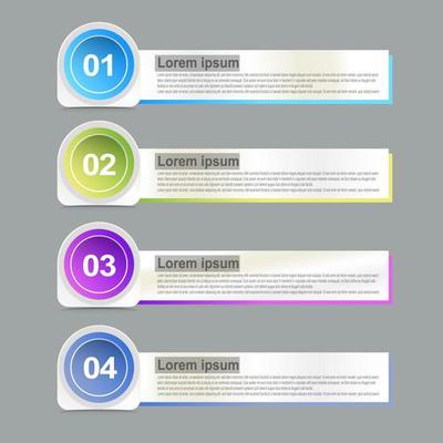 Infographics template for business, education, web design, banners, Vector illustration.simple design