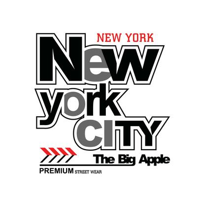 NY New york,Modern of typography and lettering graphic design in Vector illustration.Tshirt,clothing,apparel and other uses.