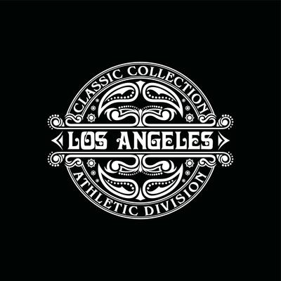 Los angeles,Modern of typography and lettering graphic design in Vector illustration.Tshirt,clothing,apparel and other uses