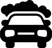 ilustración de vector de smog de coche en un fondo. símbolos de calidad premium. iconos vectoriales para concepto y diseño gráfico.