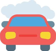 ilustración de vector de smog de coche en un fondo. símbolos de calidad premium. iconos vectoriales para concepto y diseño gráfico.