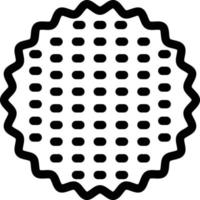 waffle vector illustration on a background.Premium quality symbols.vector icons for concept and graphic design.