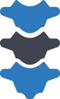 cervical vector illustration on a background.Premium quality symbols.vector icons for concept and graphic design.