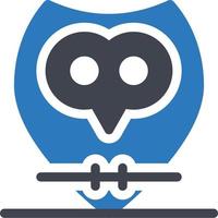 owl vector illustration on a background.Premium quality symbols.vector icons for concept and graphic design.