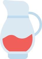 jug vector illustration on a background.Premium quality symbols.vector icons for concept and graphic design.