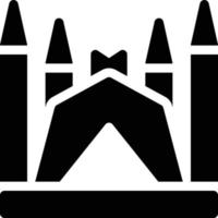 faisal mosque vector illustration on a background.Premium quality symbols.vector icons for concept and graphic design.