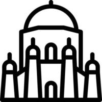 sufi shrine vector illustration on a background.Premium quality symbols.vector icons for concept and graphic design.