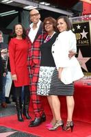 LOS ANGELES   MAR 16 - RuPaul Andre Charles, Sisters at the RuPaul Star Ceremony on the Hollywood Walk of Fame on March 16, 2018 in Los Angeles, CA photo