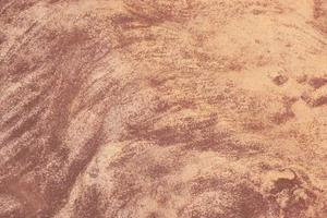 beautiful patterned stone floor was eroded by water and wind. photo